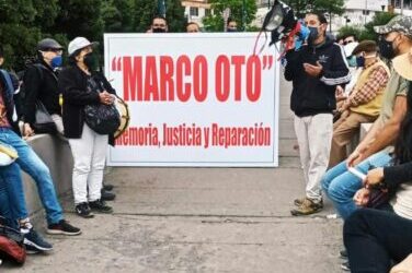 Denunciamos graves barreras en el derecho de acceso a la justicia de la familia de Marco Oto Rivera víctima del paro nacional de 2019 y sanción ilegítima a su defensa técnica